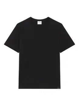 Courrèges: Чёрная футболка 