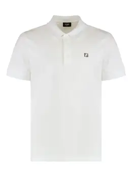 FENDI: Хлопковое поло 