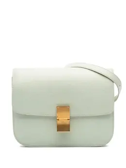 Céline Pre-Owned: Зелёная сумка через плечо 