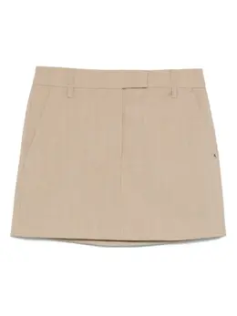 Sportmax: Юбка из шерсти 