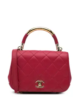 CHANEL Pre-Owned: Розовая сумка 