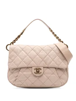 CHANEL Pre-Owned: Коричневая сумка 