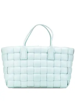Bottega Veneta 2012-2024 Large Lambskin Intreccio Padded tote bag 30063126