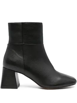 Geox: Чёрные ботинки 