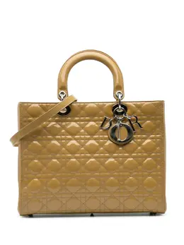 Christian Dior Pre-Owned: Жёлтая сумка 