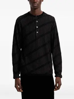 Emporio Armani: Свитер в полоску 