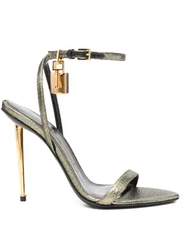 TOM FORD: Тёмные босоножки  Padlock