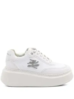 Karl Lagerfeld logo-appliqué sneakers 29916531