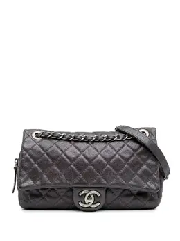 CHANEL Pre-Owned: Фиолетовая сумка 