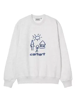 Carhartt WIP: Свитшот с принтом 