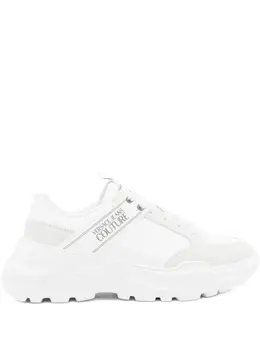 Versace Jeans Couture: Белые кроссовки 