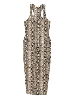 Michael Kors: Платье со змеиным принтом 