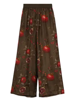 Uma Wang: Брюки с принтом 