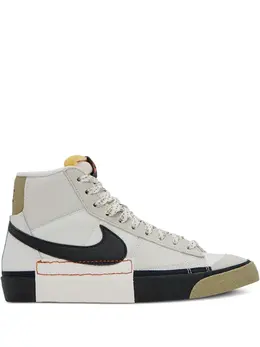 Nike: Чёрные кроссовки  Blazer Mid