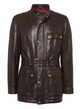 Brunello Cucinelli: Кожаная куртка 