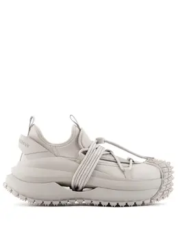 Emporio Armani panelled chunky sneakers 22672389