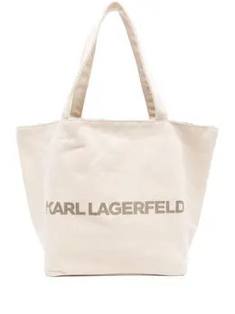 Karl Lagerfeld logo-monogram reversible tote bag 29375767