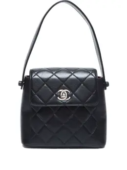 CHANEL Pre-Owned: Чёрная сумка 