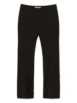 TWINSET: Брюки с растительным принтом 