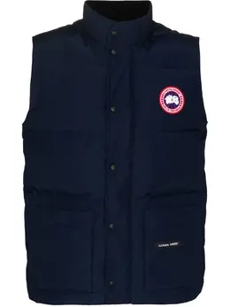 Canada Goose: Синий жилет  Freestyle
