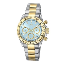 Porsamo Bleu Alexis Chronograph Quartz Blue Dial Ladies Watch 925aals