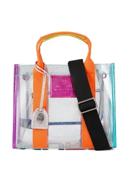 Kurt Geiger London: Многоцветная сумка-шоппер 