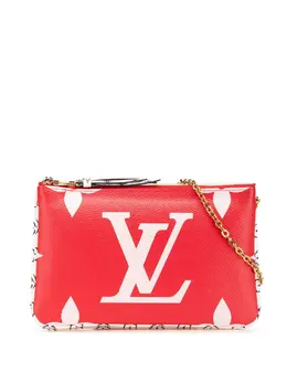 Louis Vuitton 2019 Limited Edition Monogram Giant Double Zip Pochette crossbody bag 30649061