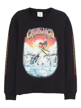 Casablanca: Свитшот с принтом 