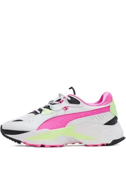 Puma Orkid Neon "White/Luminous Pink/Fuzzy Lime" sneakers 29630741