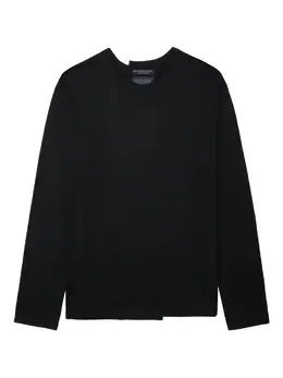 Yohji Yamamoto: Футболка с длинным рукавом 
