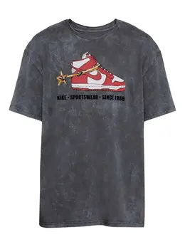 Nike: Кроссовки с принтом 