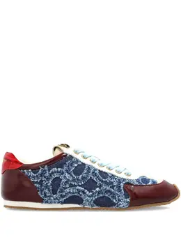 Kurt Geiger London: Голубые кроссовки 