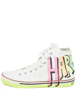 Vetements pre-owned Hardcore Happiness high-top sneakers 30330710