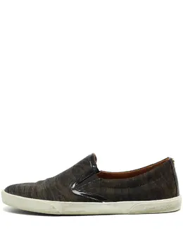 Jimmy Choo leather slip-on sneakers 30338837