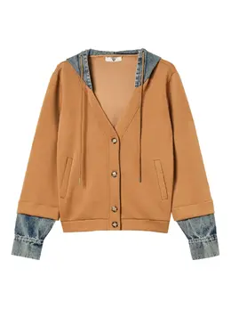 TWINSET: Джинсовый свитшот 