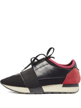 Balenciaga 2024 Race Runner leather mesh sneakers 30320680