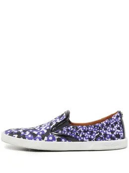 Jimmy Choo floral-print slip-on sneakers 30334247