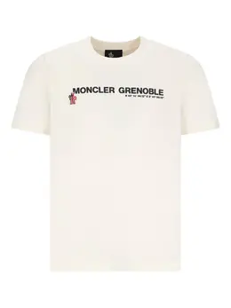 Moncler Grenoble: Футболка с принтом 
