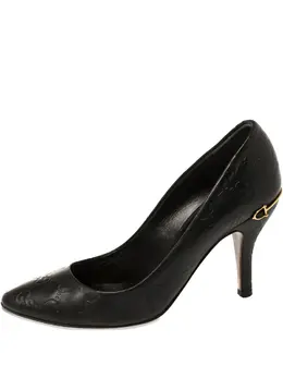 Gucci Adina leather point-toe pumps 30319349