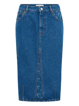 Marine Serre: Джинсовая юбка  Moon