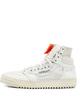 Off-White Court 3.0 leather high-top sneakers 30367448