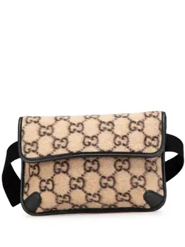 Gucci 2000-2015 GG Wool Slim belt bag 30805008