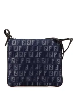 Fendi 2000-2010 Zucchino Denim crossbody bag 29820898