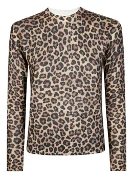 MC2 Saint Barth: Коричневый свитер  New Queen