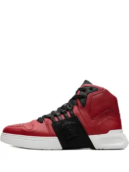 Versace Medusa Strap high-top "Red/Black/White" sneakers 31119683