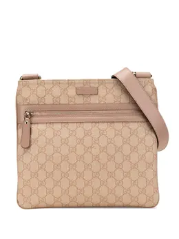 Gucci 2000-2015 GG Supreme Flat Messenger Bag crossbody bag 30964143