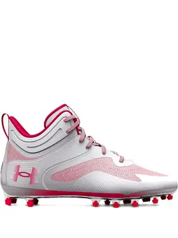 Under Armour Command Mc Mid "White/Red" cleats 31241051