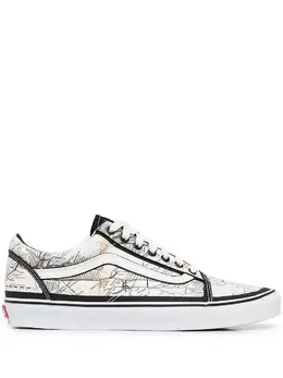 Vans Old Skool map-print sneakers 17918547