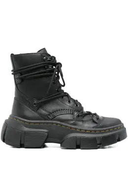 Dr. Martens: Чёрные ботинки 