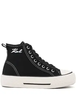 Karl Lagerfeld lace-up high-top sneakers 31142002